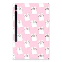 Samsung Galaxy Tab S7 Plus | S8 Plus Back Case Sleeping Cats - thumbnail