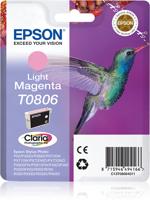 Epson Singlepack Light Magenta T0806 Claria Photographic Ink - thumbnail