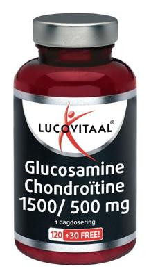 Lucovitaal Glucosamine Chondroïtine 1500/500mg Tabletten Lucovitaal Glucosamine Chondroïtine 1500/500mg Tabletten