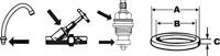 Cornat Dichting O-Ring Grohe 13.9X2.6(4St) - TEC380252 - thumbnail