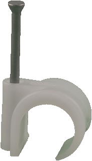 Mepac spijkerclips 16/19mm wit