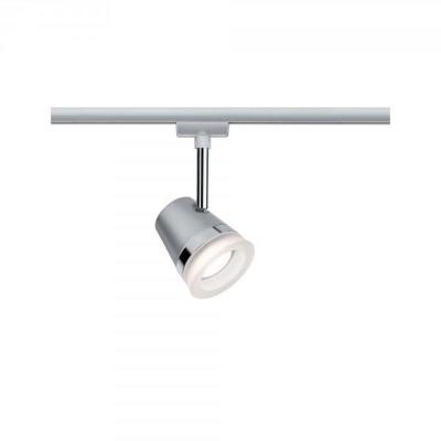 Paulmann Cone 230V-railsysteem lamp URail GU10 10 W LED Chroom (mat), Chroom Paulmann Cone 230V-railsysteem lamp URail GU10 10 W LED Chroom (mat), Chroom