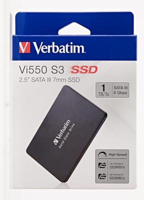Verbatim Vi550 S3, 1 TB SSD 49353, SATA/600, 3D NAND