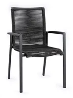 Tierra Outdoor Dining Tuinstoel Foxx Rope Charcoal - thumbnail