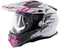 SPEC-X endurohelm "sx-62.01/r1" stinger adv helmet spac-x sx-62.01/r1 stinger adv xl white/pink - thumbnail
