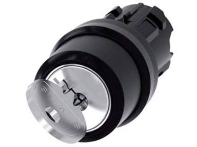 Siemens 3SU1000-4DF11-0AA0 Sleutelschakelaar 1 x 90 ° IP66, IP67, IP69/IP69K 1 stuk(s)