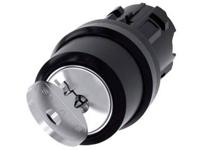 Siemens 3SU1000-4DF11-0AA0 Sleutelschakelaar 1 x 90 ° IP66, IP67, IP69/IP69K 1 stuk(s) - thumbnail