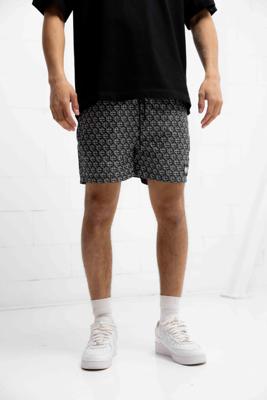 Quotrell Monogram Zwembroek Heren Grijs/Wit - Maat L - Kleur: Grijs | Soccerfanshop Quotrell Monogram Zwembroek Heren Grijs/Wit - Maat L - Kleur: Grijs | Soccerfanshop