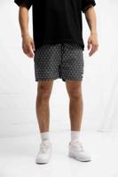 Quotrell Monogram Zwembroek Heren Grijs/Wit - Maat L - Kleur: Grijs | Soccerfanshop - thumbnail