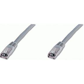 Digitus DK-1531-050 RJ45 Netwerkkabel, patchkabel CAT 5e SF/UTP 5.00 m Grijs UL gecertificeerd 1 stuk(s)