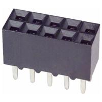 TE Connectivity Female behuizing (board) 5-535542-5 45 stuk(s) Tube - thumbnail