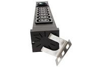 Bachmann 333.1121 Stekkerdoos C13/C14 Zwart, Zilver Apparaatstekker C13/C14 1 stuk(s) - thumbnail