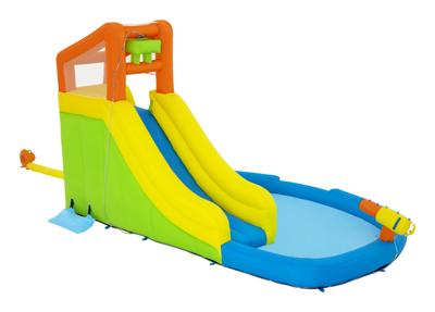 Bestway Opblaasbare Zwembad Waterpark 435x286x267cm + 5 Jaar Tuin 53478 - thumbnail