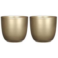 Pot tusca d14.5h14cm goud - thumbnail