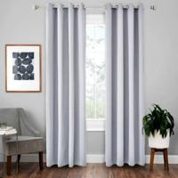 4-delige hoge-precisie gordijn schaduwdoek isolatie solide gordijn grootte: 52 × 63 inch (132 × 160CM) (lichtgrijs) - thumbnail