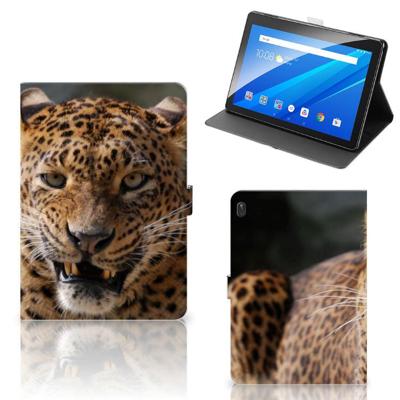 Lenovo Tab E10 Flip Case Luipaard Lenovo Tab E10 Flip Case Luipaard