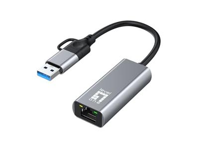 LevelOne USB-0423 netwerkkaart Ethernet 2500 Mbit/s LevelOne USB-0423 netwerkkaart Ethernet 2500 Mbit/s