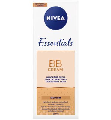 Nivea Essentials BB cream medium SPF15 50 Milliliter
