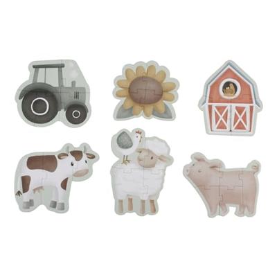 Little Dutch Farm 6in1 Puzzel 3-5 Stukjes