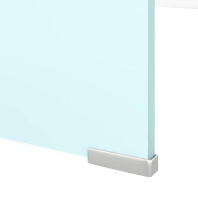 TV-meubel/monitorverhoger 120x30x13 cm glas groen