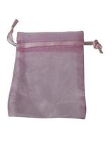 Ruben Robijn Organza buidel roze 1 Stuks - thumbnail