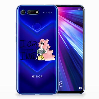 Honor View 20 Telefoonhoesje met Naam i Can