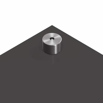 VidaXL Keuken spatscherm 2 pcs donkergrijs 90 x 50 cm gehard glas