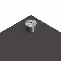 VidaXL Keuken spatscherm 2 pcs donkergrijs 110 x 50 cm gehard glas - thumbnail