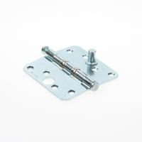 Axa Veiligheidskogellagerscharnier topcoat gegalvaniseerd ronde hoeken 89 x 89mm SKG*** 1543-25-23/V4E - thumbnail