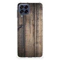 Samsung Galaxy M53 Stevig Telefoonhoesje Steigerhout - thumbnail