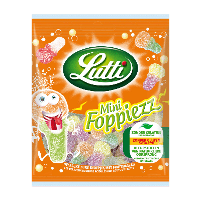 Lutti mini foppiezz zakje (12x 80g)