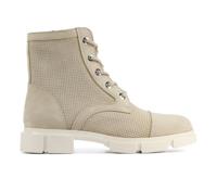 Mace Dames Enkellaarsjes in Suede (Beige) - thumbnail