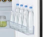 Etna AKV578 Amerikaanse koelkast Grijs - thumbnail