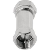 Valueline VLSP41941M Antenne Adapter F-male - F-male Zilver - thumbnail