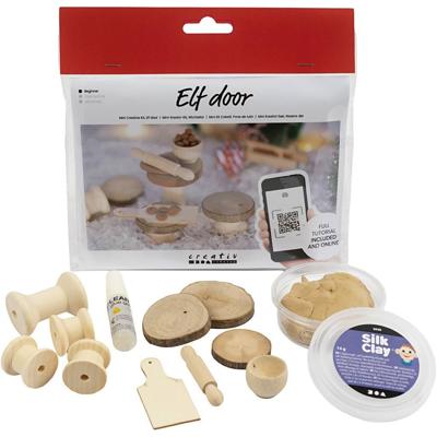 Creativ Company Mini hobbyset kabouterdeur, koekjes bakken, 1 doos