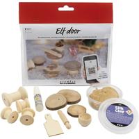 Creativ Company Mini hobbyset kabouterdeur, koekjes bakken, 1 doos - thumbnail
