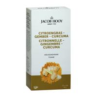 Jacob Hooy Citroengras Gember Curcuma Kruidendrank - thumbnail