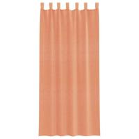Gordijnen met lussen 2 st terracotta 140x245 cm - thumbnail