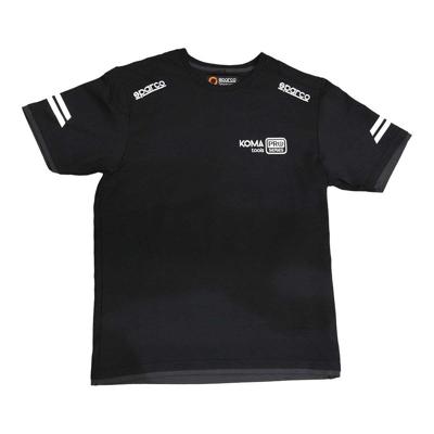 Unisex T-Shirt met Korte Mouwen Sparco Koma Tools 02416nrgs - Maat: M