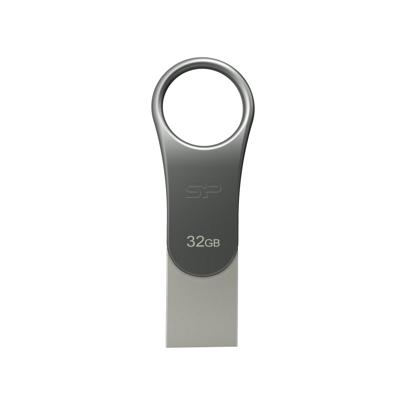 Silicon Power C80 Dual USB Pendrive Mobile 32GB USB-C Grey