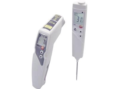testo 831 Set Infrarood-thermometer Optiek 30:1 -30 tot +210 °C Contactmeting testo 831 Set Infrarood-thermometer Optiek 30:1 -30 tot +210 °C Contactmeting