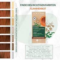 Logona Haarkleuring 03 vlammend rood (100 gr) - thumbnail