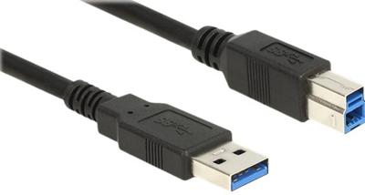 Delock 85067 Kabel USB 3.0 Type-A male > USB 3.0 Type-B male 1,5 m zwart