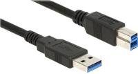 DeLOCK 85067 USB-kabel 1,5 m 3.2 Gen 1 (3.1 Gen 1) USB A USB B Zwart - thumbnail