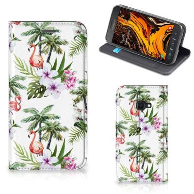 Samsung Galaxy Xcover 4s | Hoesje maken | Flamingo Palms Samsung Galaxy Xcover 4s | Hoesje maken | Flamingo Palms