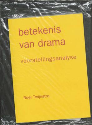 Betekenis van drama - R. Twijnstra - Paperback (9789064032325) Betekenis van drama - R. Twijnstra - Paperback (9789064032325)