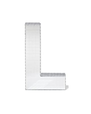 HEMA Discoletter L 10x9x10cm (zilver)