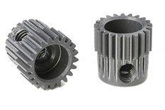 Team Corally - 64 DP Pinion - Short - Hard Anodised Aluminium - 21T - 3.17mm as