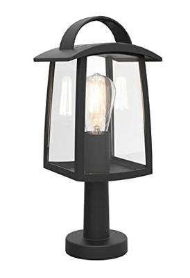Lutec Leuke tuinlampKelsey zwart S - 7273604012