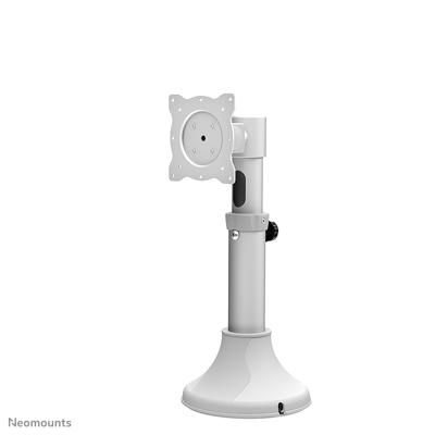 Neomounts FPMA-D025SILVER Monitor-tafelbeugel 25,4 cm (10) - 76,2 cm (30) In hoogte verstelbaar, Kantelbaar, Roteerbaar Zilver